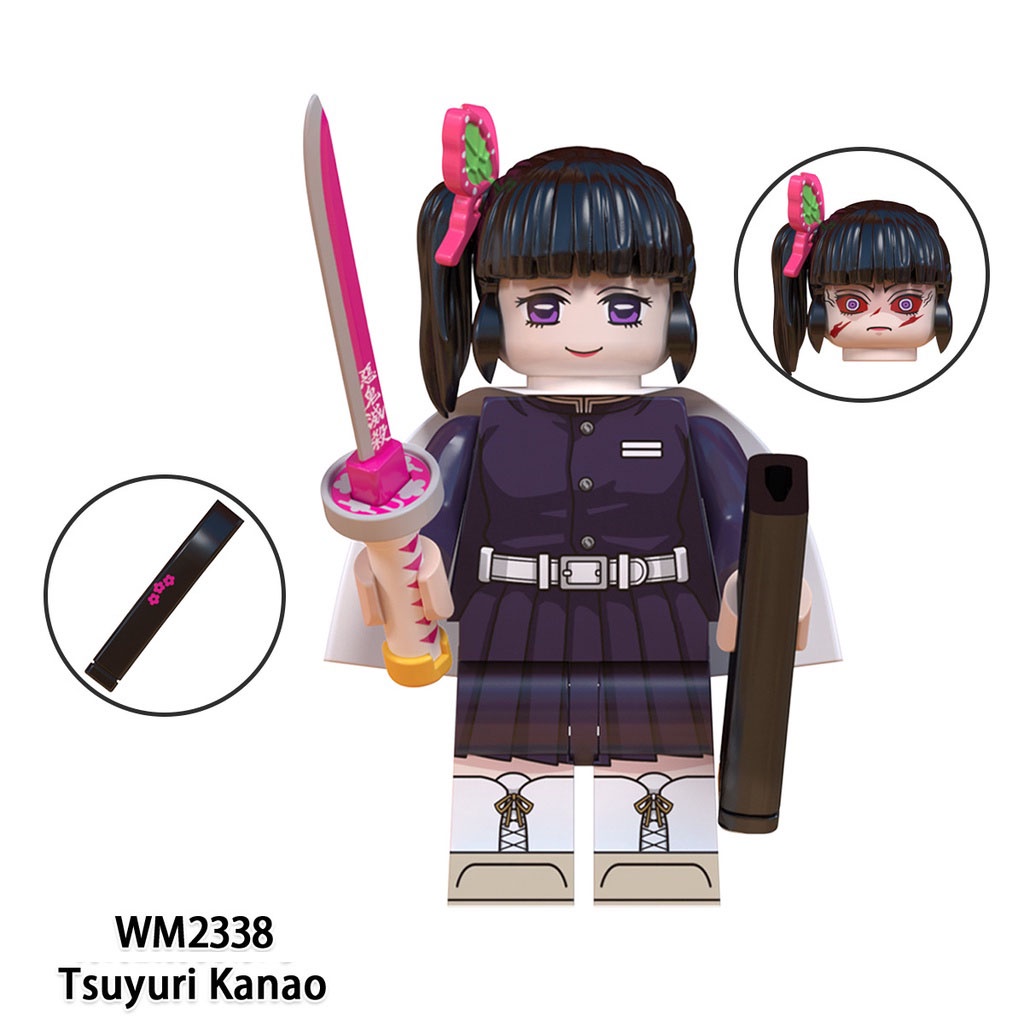 Mô Hình Đồ Chơi Nhân Vật Ninjago demon slayer Độc Đáo Cho Bé