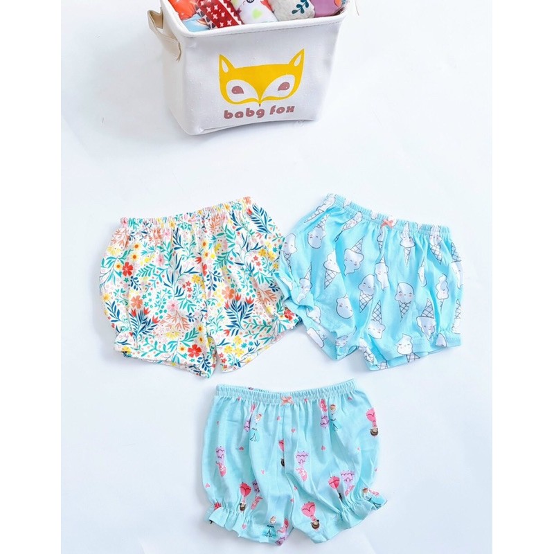 Quần thun cotton bé trai bé gái đáy ngang k cấn bỉm khi mặc. hàng loại 1. size 5-18kg
