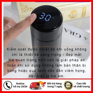 (HÀNG NỘI ĐỊA CAO CẤP) Bình giữ nhiệt mẫu mới có hiển thị nhiệt độ