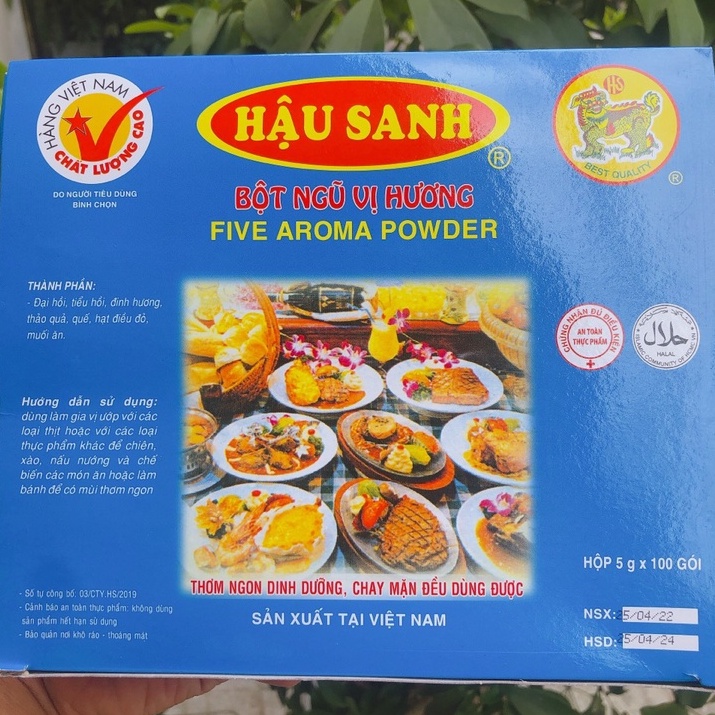 Ngũ Vị Hương Hậu Sanh 1 hộp