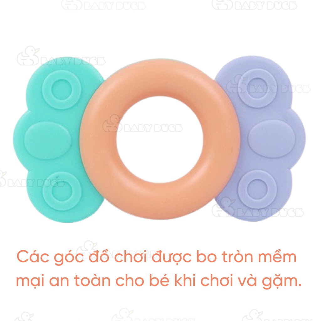 Bộ đồ chơi sơ sinh 10 món xúc xắc lục lạc cho bé baby rattle