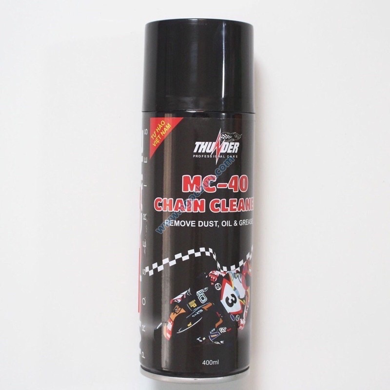 Combo dưỡng rửa xích nhựa nhám thunder hàng chinh hãng