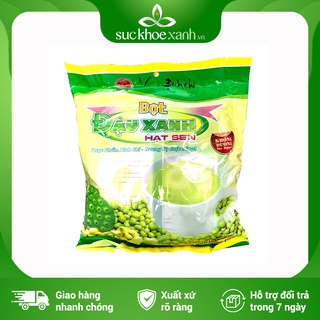 Bột đậu xanh hạt sen không đường Bích Chi - 300g/túi - Hàng chính hãng