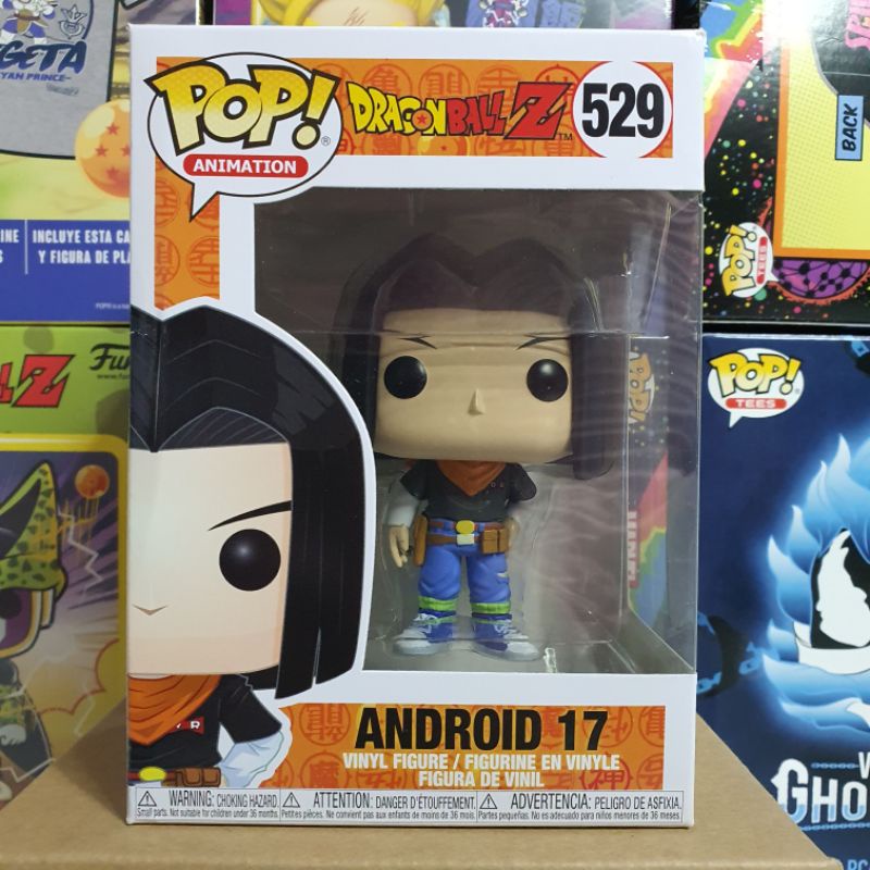 Đồ chơi mô hình Funko Pop 529 Android 17 - Dragonball - Dragon Ball ( Hàng real chính hãng )