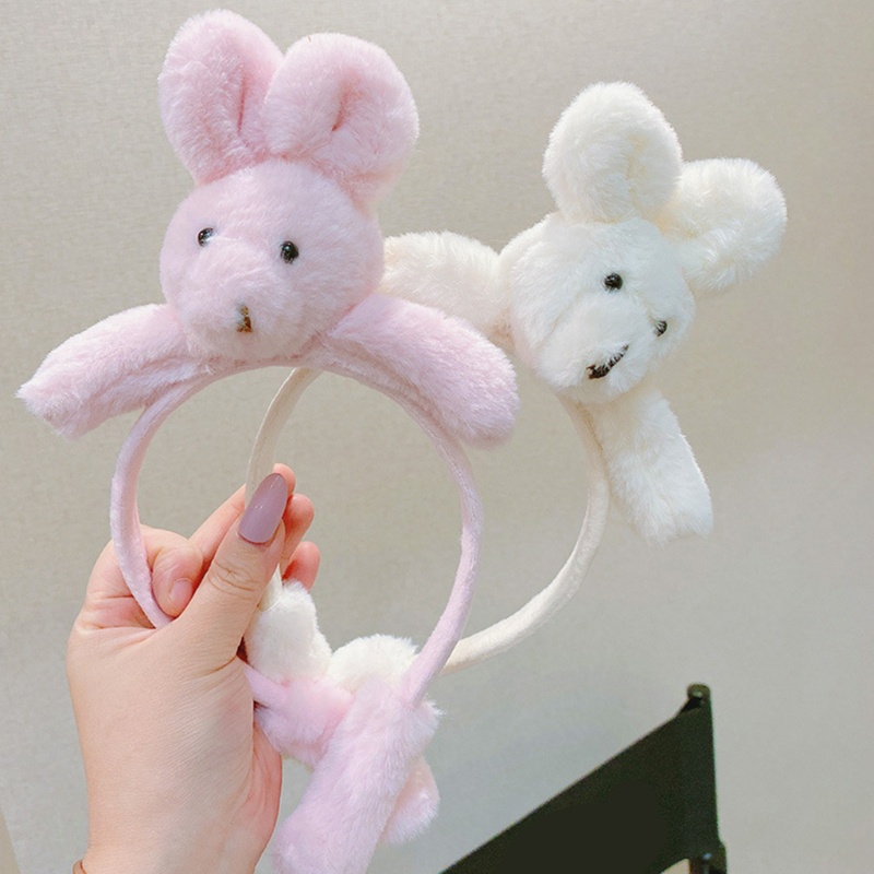 Flgo Băng Đô Cài Tóc Hình Gấu Bông Nhiều Màu Dễ Thương Trang Trí Giáng Sinh / Halloween