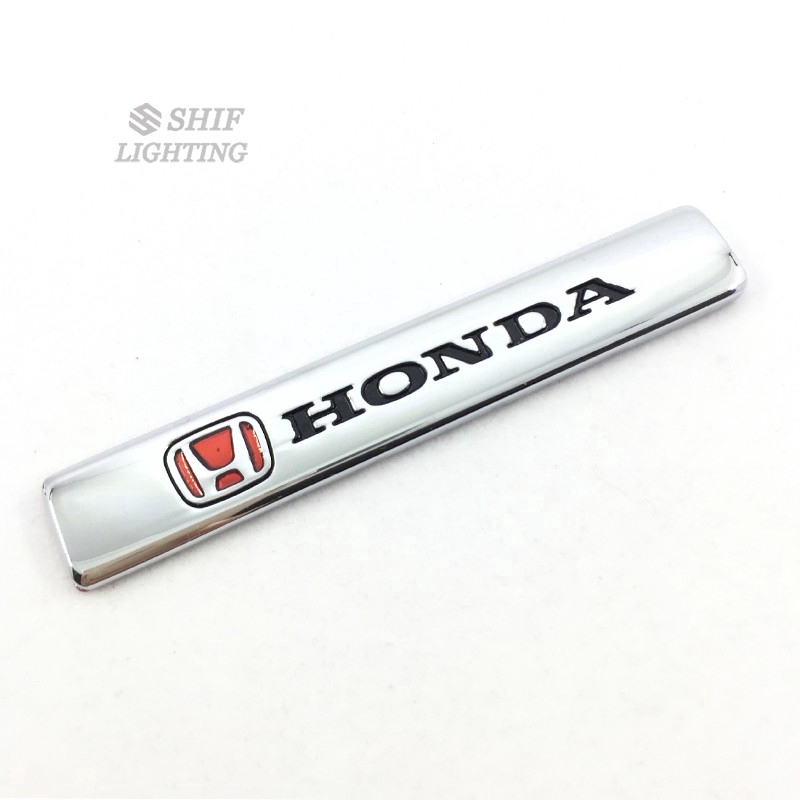 Miếng logo Honda làm bằng kim loại cho dán xe hơi