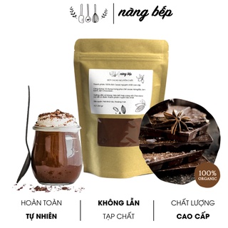 Bột Cacao nguyên chất làm bánh không đường Nàng Bếp 250gr
