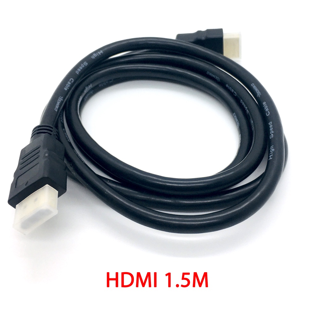 Dây HDMI 15m/10m/5m/3m/1.5m tròn loại tốt, Cáp HDMI chuẩn hình ảnh 2K, 3D, Full HD, Ultra HD