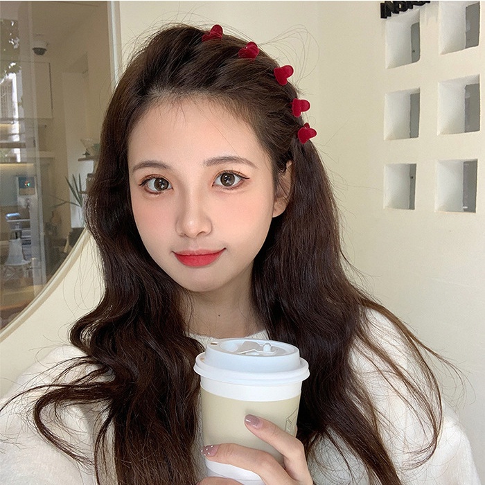 Set 10 Kẹp Tóc Hình Chú Thỏ Dễ Thương Cho Bé Gái