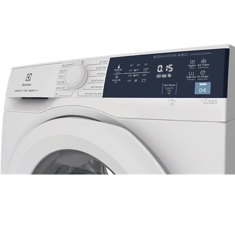 Máy giặt Electrolux EWF8024D3WB 8Kg Inverter - Bảo hành 10 năm