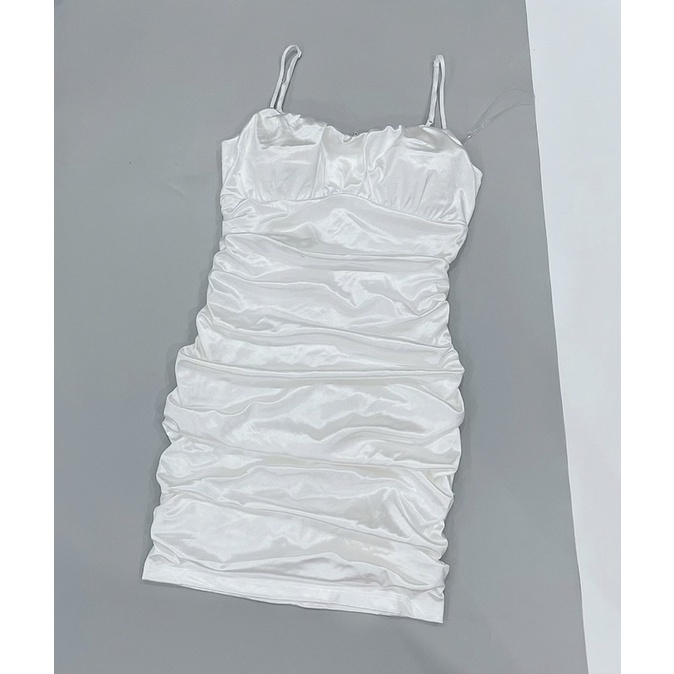 Đầm dây body nhún xuất dư xịn