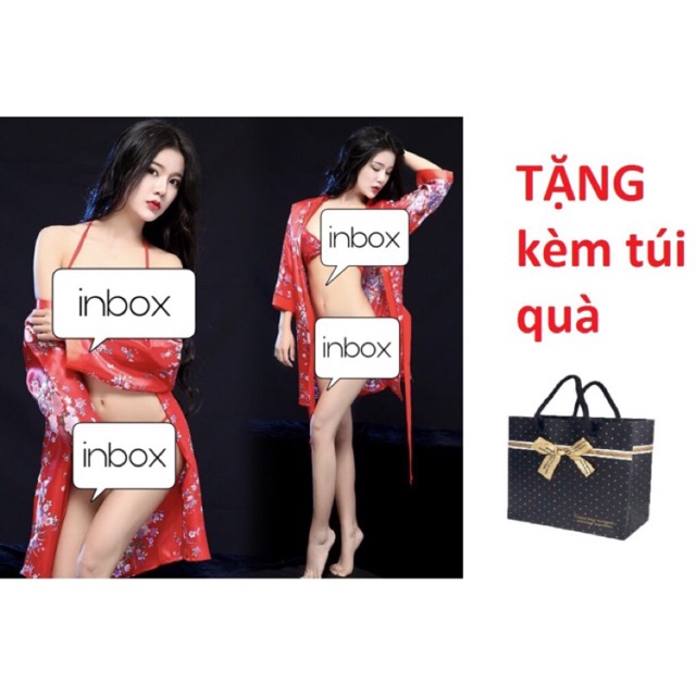 Set áo choàng ngủ kèm đồ lót | BigBuy360 - bigbuy360.vn