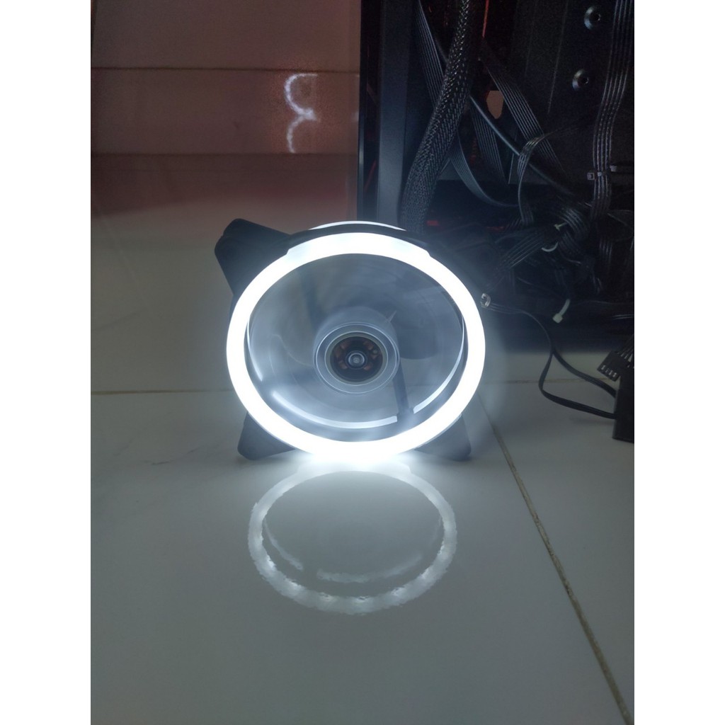 Fan case PC-Led RGB-12cm-3pin-Kèm ốc - 30 NGÀY ĐỔI TRẢ MIỄN PHÍ