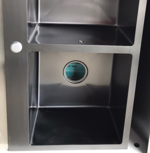 Chậu rửa bát Nano 2 hố 1 bàn Korea Su304
