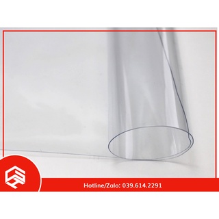 Tấm nhựa PVC  trải bàn trong suốt, dẻo, mềm, không thấm nước dày 2mm
