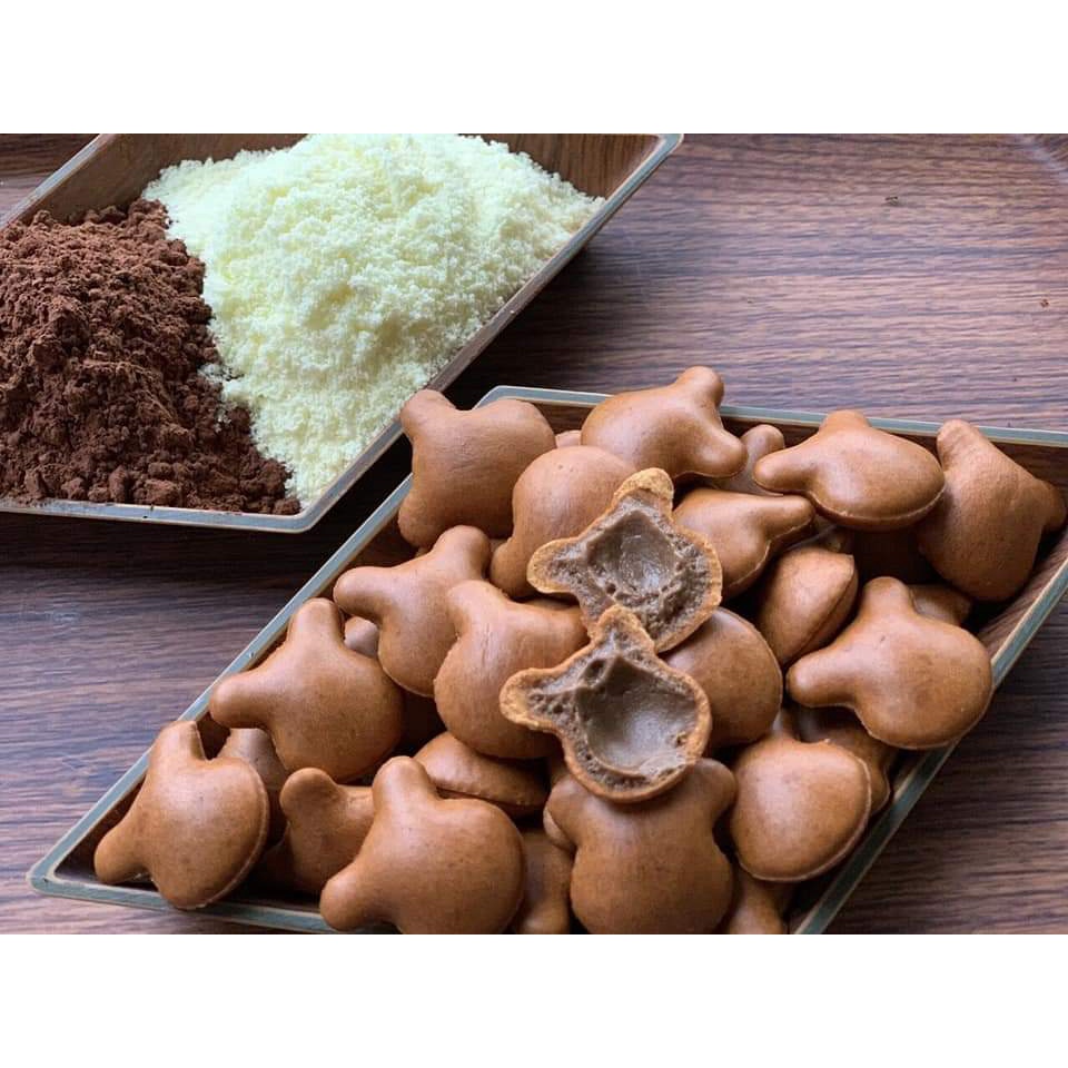 Bánh gấu nhân kem Socola TK FOOD