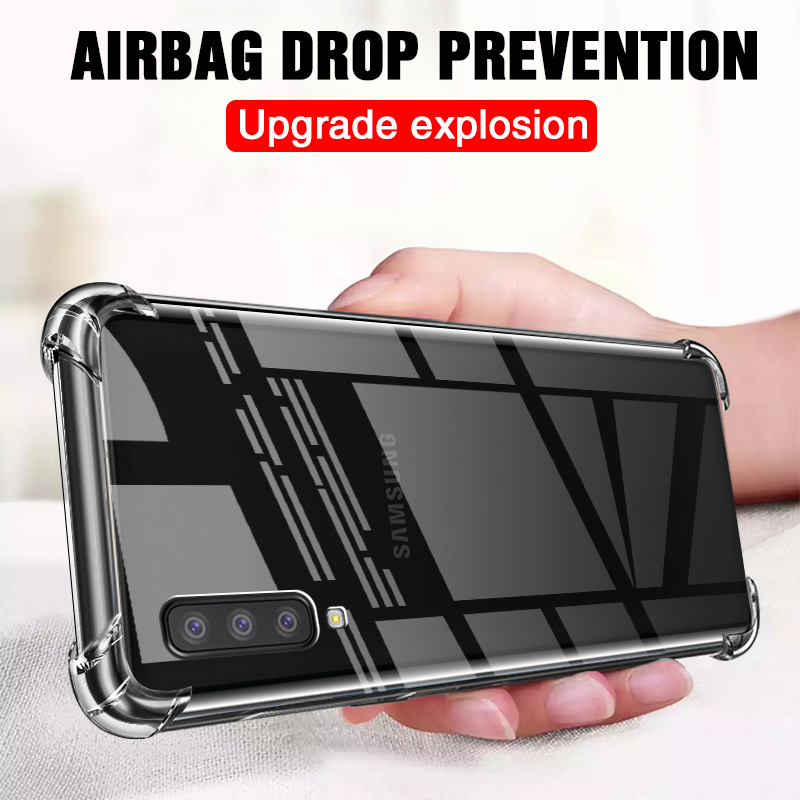 Ốp điện thoại mềm trong suốt cho Samsung Galaxy A10S A30S A50S A10 A20 A30 A50 A70 A80 A01 A31 A51 A71 M31