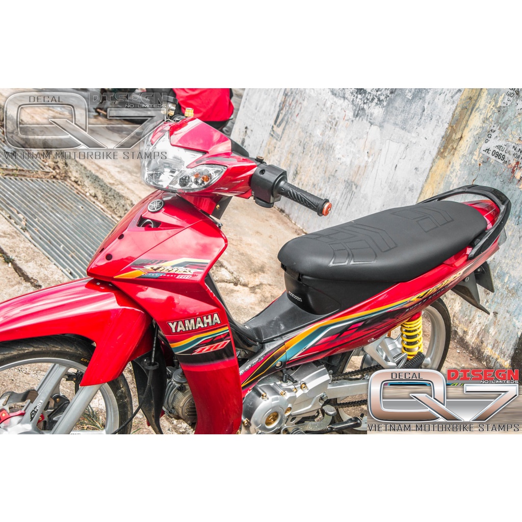 Tem Rời Sirius 110 Đỏ Đen