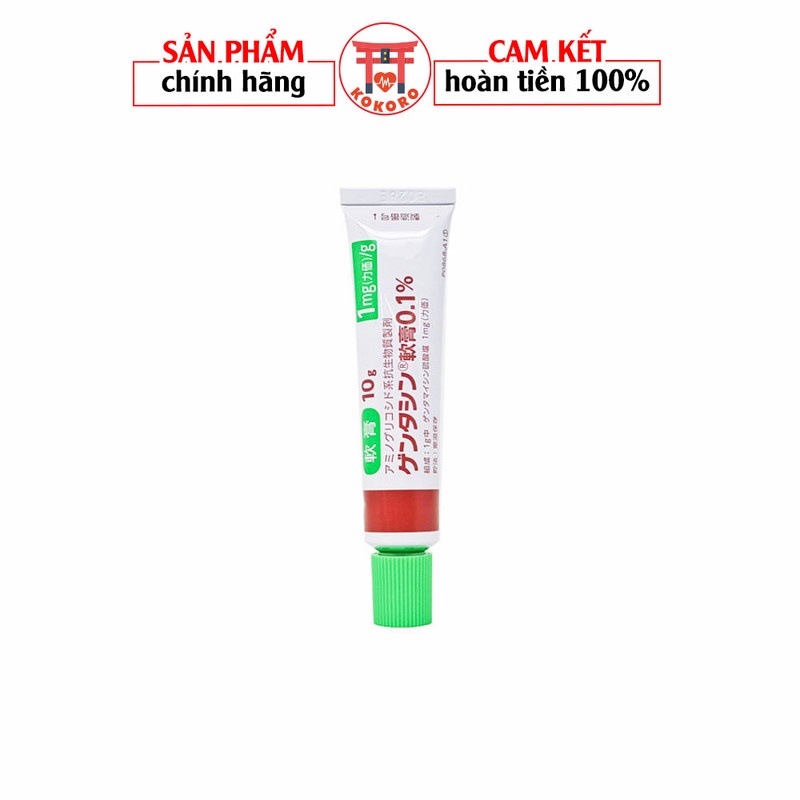 Kem mờ sẹo Gentacin giúp giảm thâm, ngừa sẹo tuýp 10gr dạng gel hàng nội địa Nhật