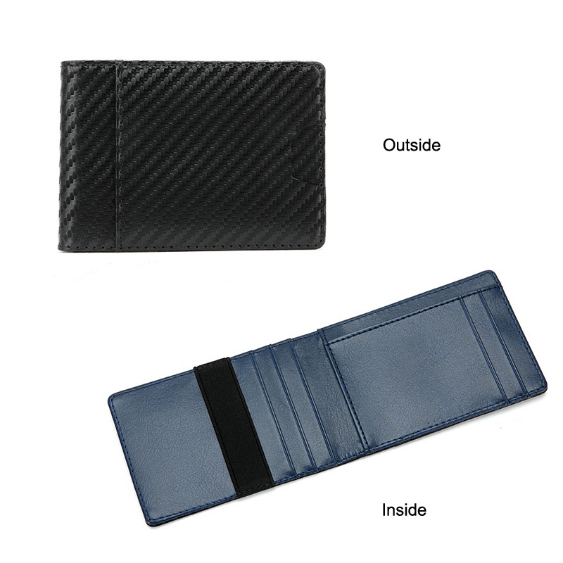 Ví Da Sợi Cacbon Sang Trọng Cho Nam