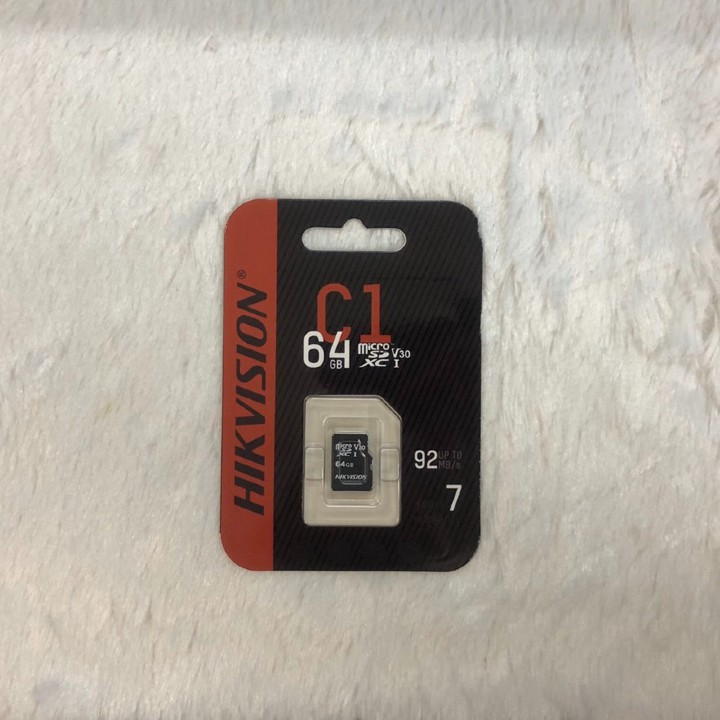 Thẻ Nhớ MicroSD 64GB Hikvision Bảo Hành 5 NĂM - Hàng chính hãng | BigBuy360 - bigbuy360.vn