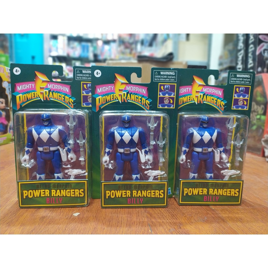 MÔ HÌNH CHÍNH HÃNG MIGHTY MORPHIN POWER RANGERS RETRO