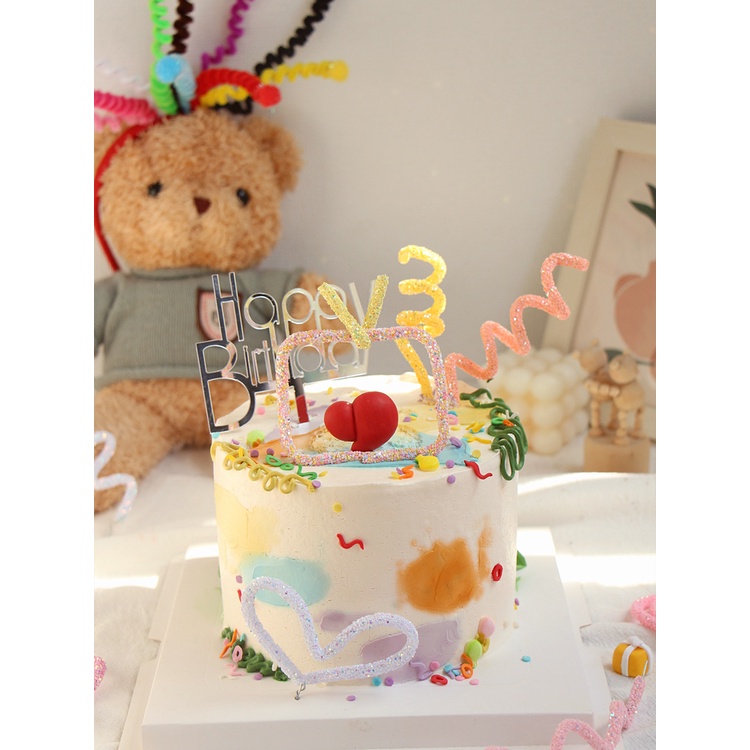 Dải Sắt Mềm Có Thể Gấp Gọn Dùng Trang Trí Bánh Kem Phong Cách Hàn Quốc