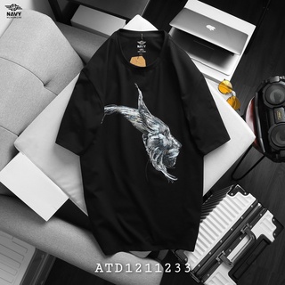 Áo thun NAVY in hình cọp Bigsize
