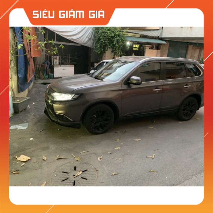 Cản Trước Thể Thao Nhựa ABS Cao Cấp Chống Va Đập Tốt Phía Dưới Có Gân Tăng Cứng Dành Cho OUTLANDER Hàng Cao Cấp