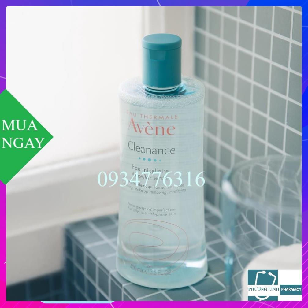 Nước tẩy trang sạch sâu cho da dầu nhạy cảm AVÈNE CLEANANCE MICELLAR WATER 100ml
