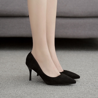 Giày cao gót 5-7-9cm phong cách Hàn Quốc