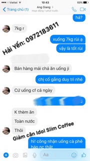 Combo 2 hộp cafe giảm cân Idol_Slim_Coffee