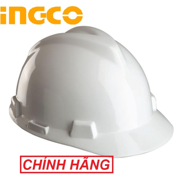 ĐỒ NGHỀ INGCO Nón bảo hộ (trắng) HSH02 (Cam kết Chính Hãng 100%)