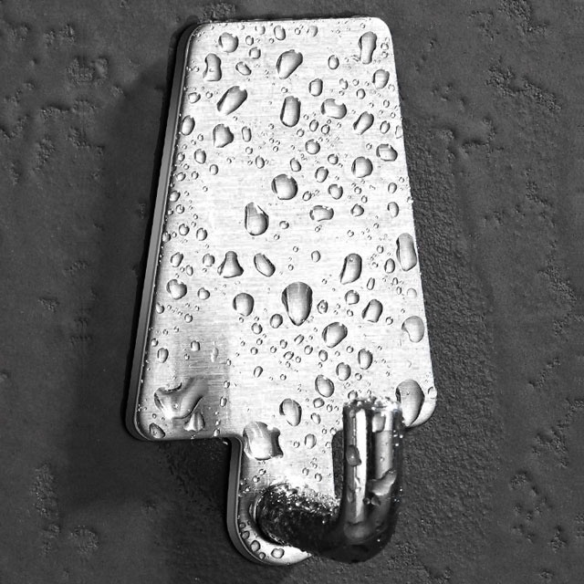 Móc Treo Đồ Gắn Tường Bằng Thép Không Gỉ Chống Ẩm Không Để Lại Dấu Chống Nước