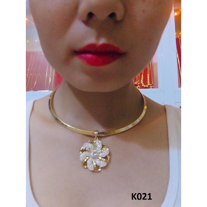 Kiềng Hoa Mai  Tuyệt Phẩm Trang Sức