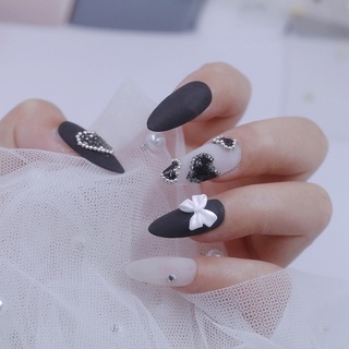 Set 4 Nơ Nhún Hàn Quốc Đính Móng NZ16