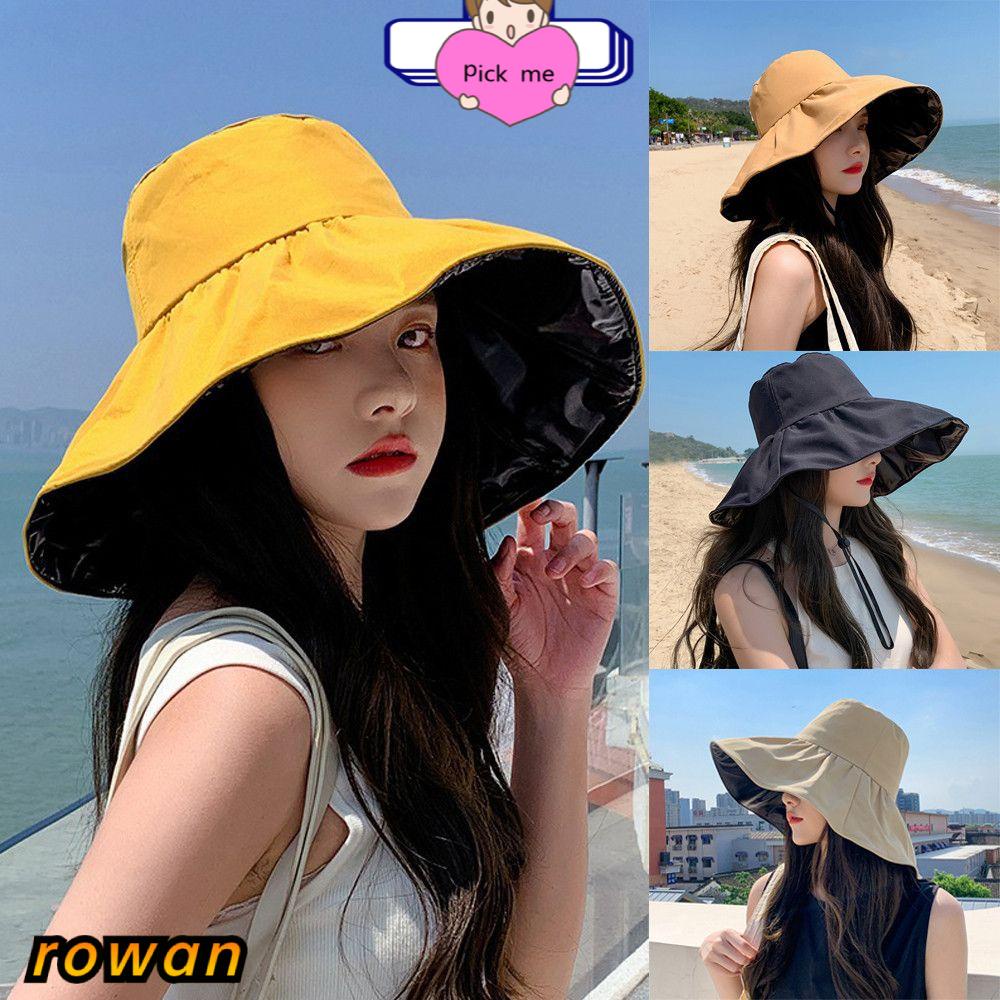 Nón Rộng Vành Chống Nắng Chống Tia UV Có Thể Gấp Gọn Nhiều Màu Sắc Thời Trang Cho Nam Và Nữ