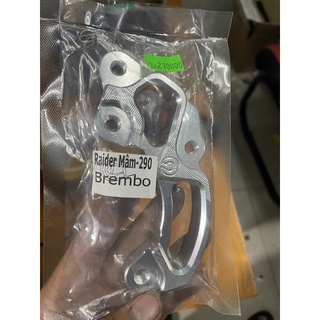 Bas " pát " nhôm Cnc Heo 2Pis đối xứng Satria Raider , size 290mm đĩa zin