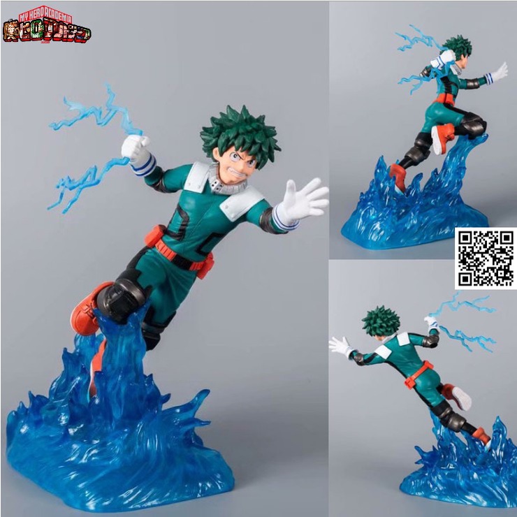 Mô hình lớn hiệu ứng Anime My Hero Academia nhân vật Midoriya Izuku Deku trạng thái One For All Delaware 1734 B