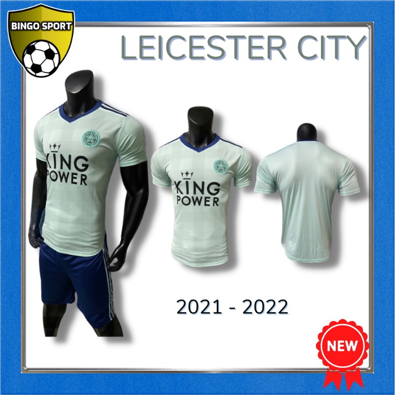 Quần Áo Bóng Đá Thun Lạnh 4 Chiều LOGO Thêu Nổi Cao Cấp CLB LEICESTER CITY BINGO SPORT LC-TN