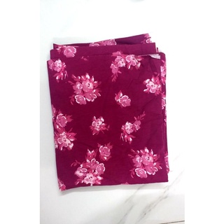 Vải thun co giãn 2 chiều/ vải cotton hoa co giãn