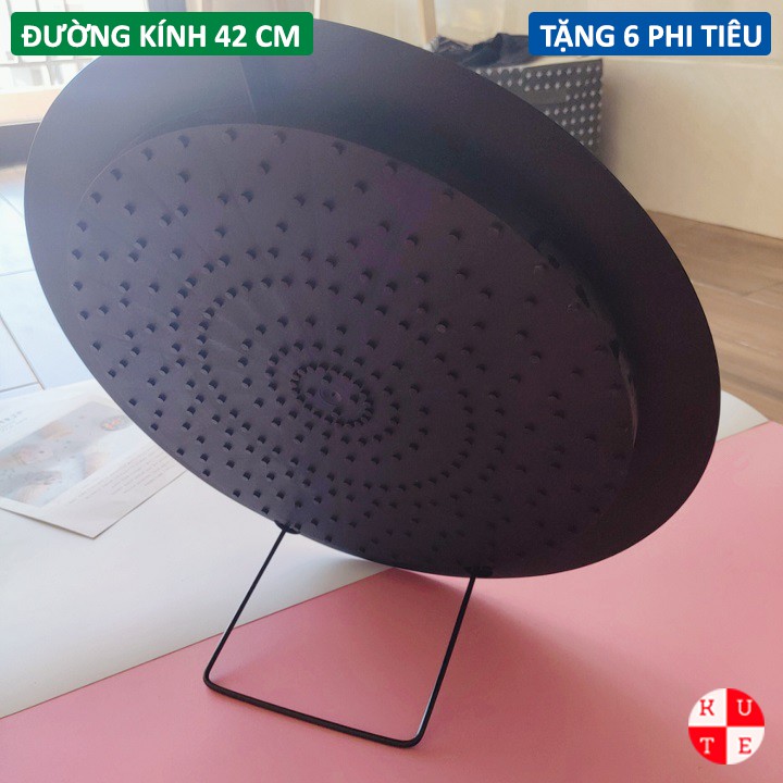 Bảng Phóng Phi Tiêu An Toàn Loại Lớn 42 Cm Tặng 6 Phi Tiêu