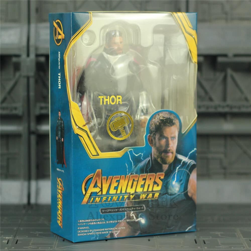 🌟GIÁ HỦY DIỆT🌟 Mô Hình Thor Thần Sấm Avengers Infinity War SHF  - S.H. Figuarts Full Box