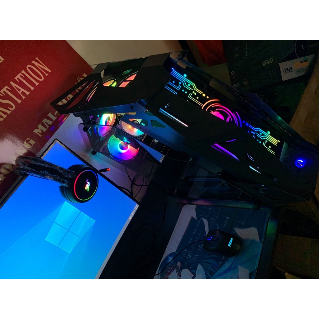 Vỏ case máy tính GAMING quái thú VIETTECH Zeus Special