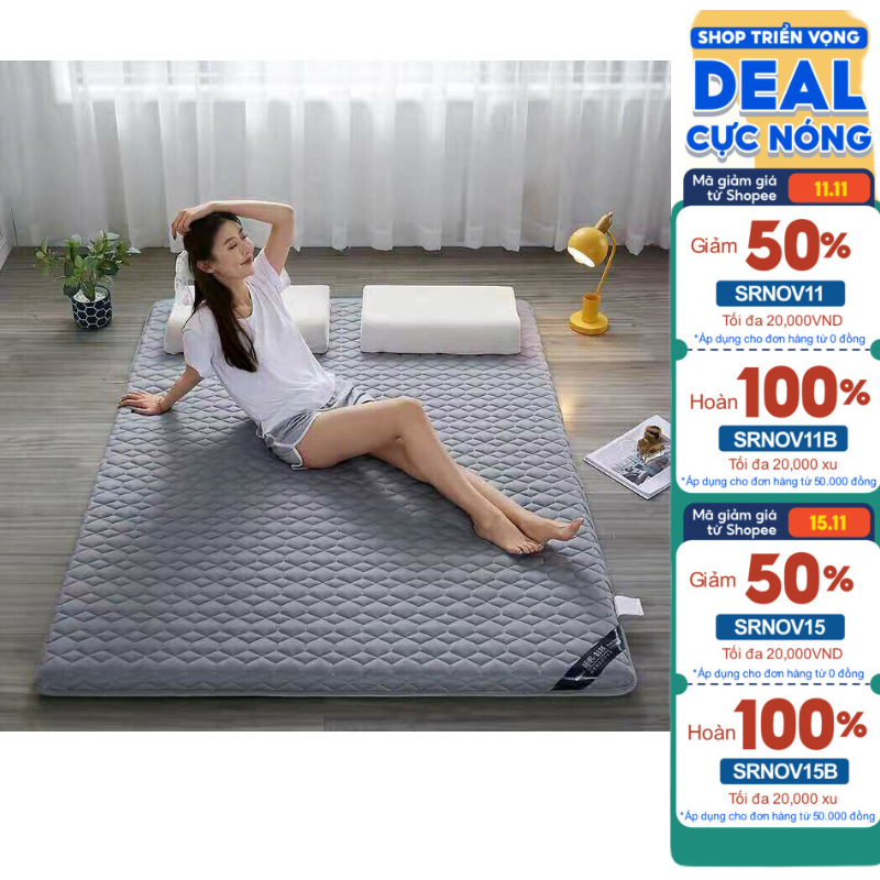 ĐỆM THẢO DƯỢC CHỐNG MUỖI NATURAL CAO CẤP KHÔNG KÈM GỐI .SHOP CHIẾU CAO SU