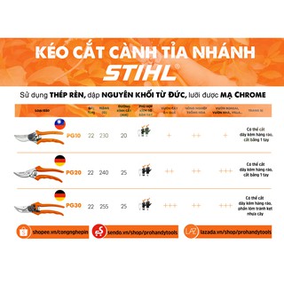 KÉO CẮT CÀNH STIHL PG25