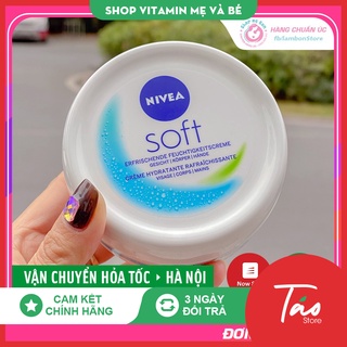 Kem dưỡng ẩm toàn thân nivea soft intensive - chính hãng đức úc
