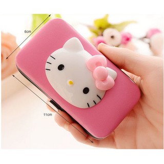Bộ kiềm cắt móng ,Bộ Cắt Móng Tay Hello Kitty 7 món