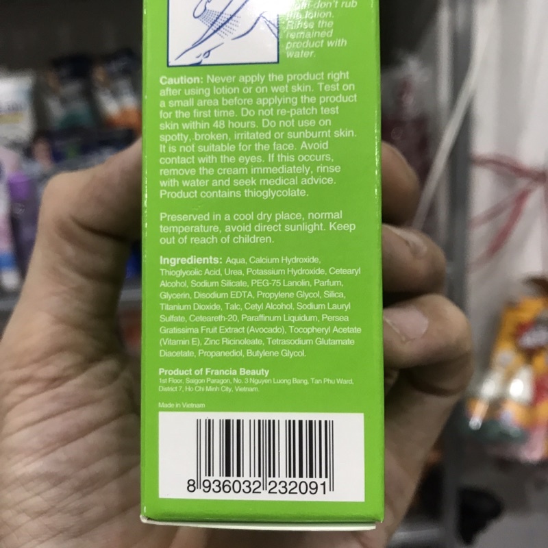 Kem tẩy lông vùng kín CLEO chính hãng 90ml