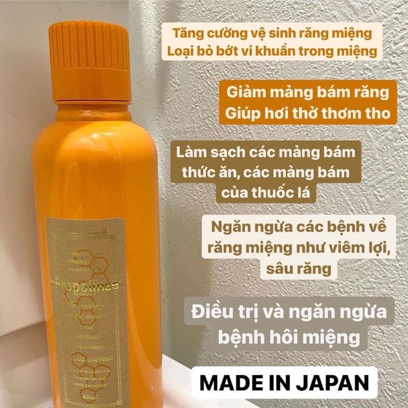 Có sẵn - Nước xúc miệng Propolinse